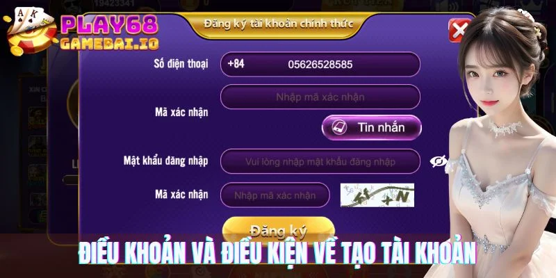 Một vài điều khoản và điều kiện về tạo tài khoản cá cược