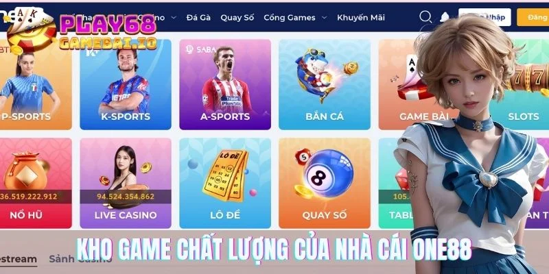 Kho game chất lượng của nhà cái ONE88.ING