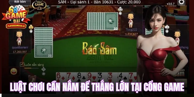Luật chơi cần nắm để thắng lớn tại cổng game