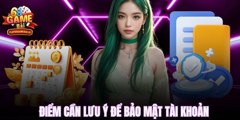 Những điểm cần thành viên cần lưu ý để bảo mật tài khoản