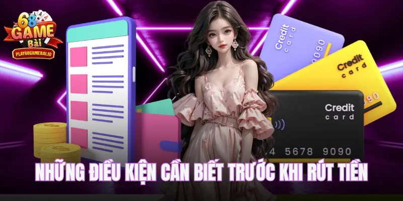 Những điều kiện cần biết trước khi rút tiền 68 game bài