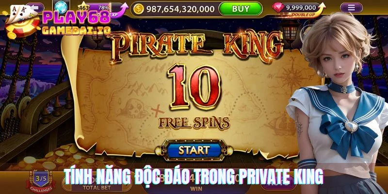 Tìm hiểu tính năng độc đáo trong Private King