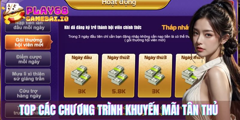 Khuyến mãi tân thủ điểm cược mỗi ngày không giới hạn